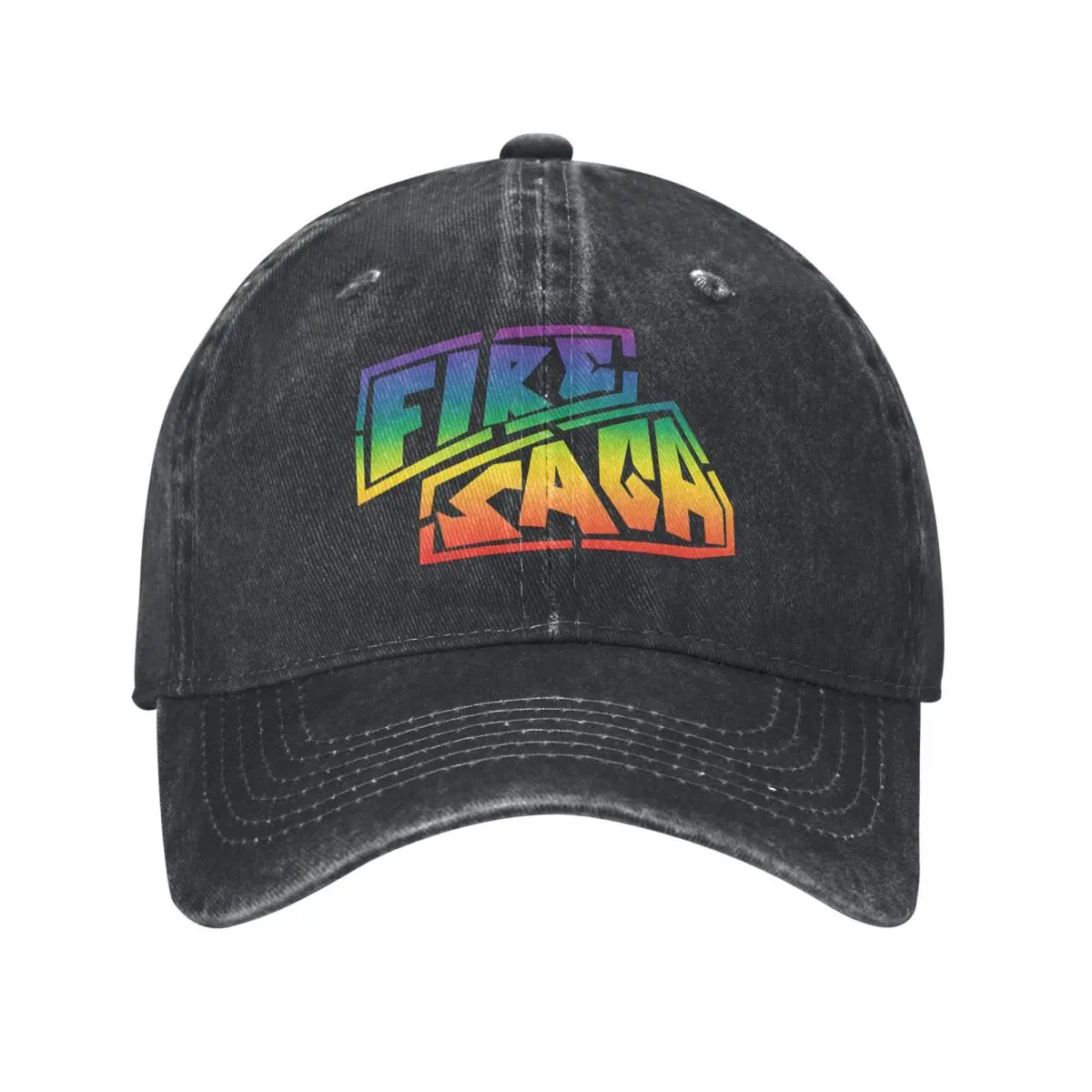 Pure Color Dad Hats Fire Saga In Rainbow Will Ferrell Women's Hat Sun Visor Baseball Caps Primal Tales of Savagery Peaked Cap