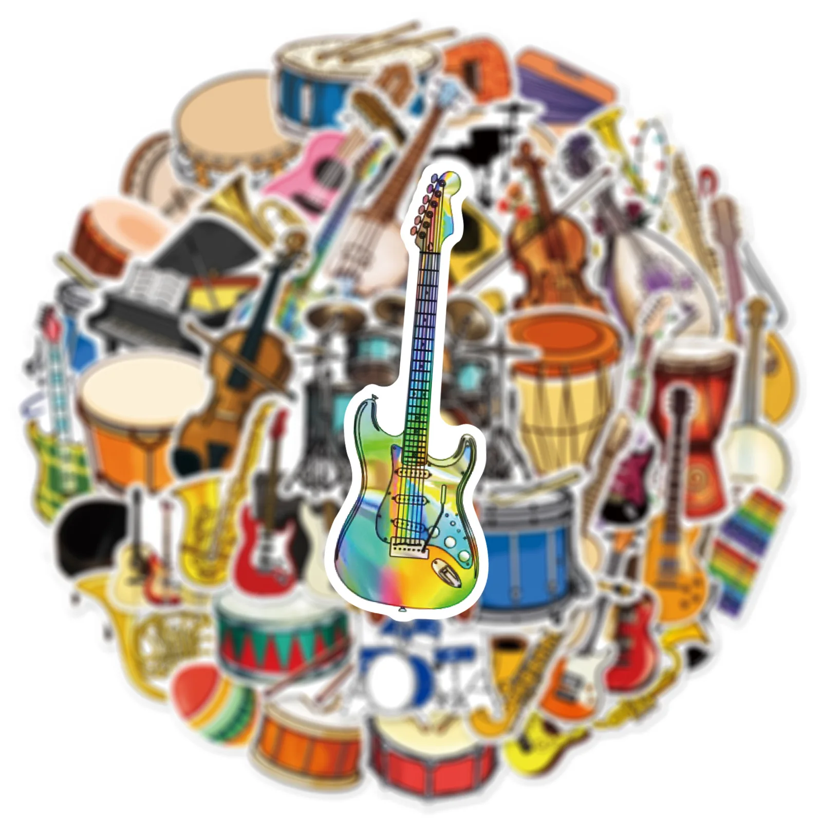 

50PCSRetro Downtown Y2K Girls Graffiti Stickers DIY Phone Guitar Laptop Notebook Suitcase Water Bottle Waterproof Sticker Decals