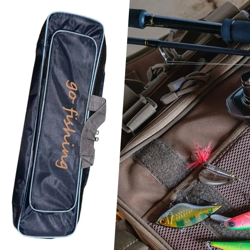 50/55/75/80/100cm Large Capacity Fishing Rod Holdall Carrier Fishing Tackle Storage Bag Fishing Camping Tent Storage Bag