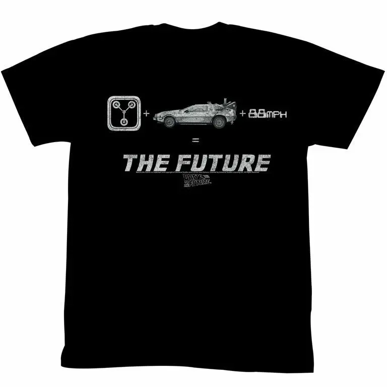 Back To The Future Equation Adult T Shirt