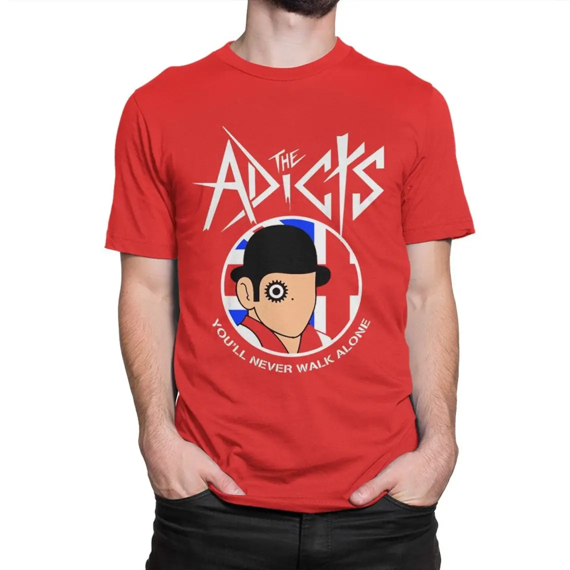 Футболка стандартного кроя с коротким рукавом The Adicts You Never Walk Alone