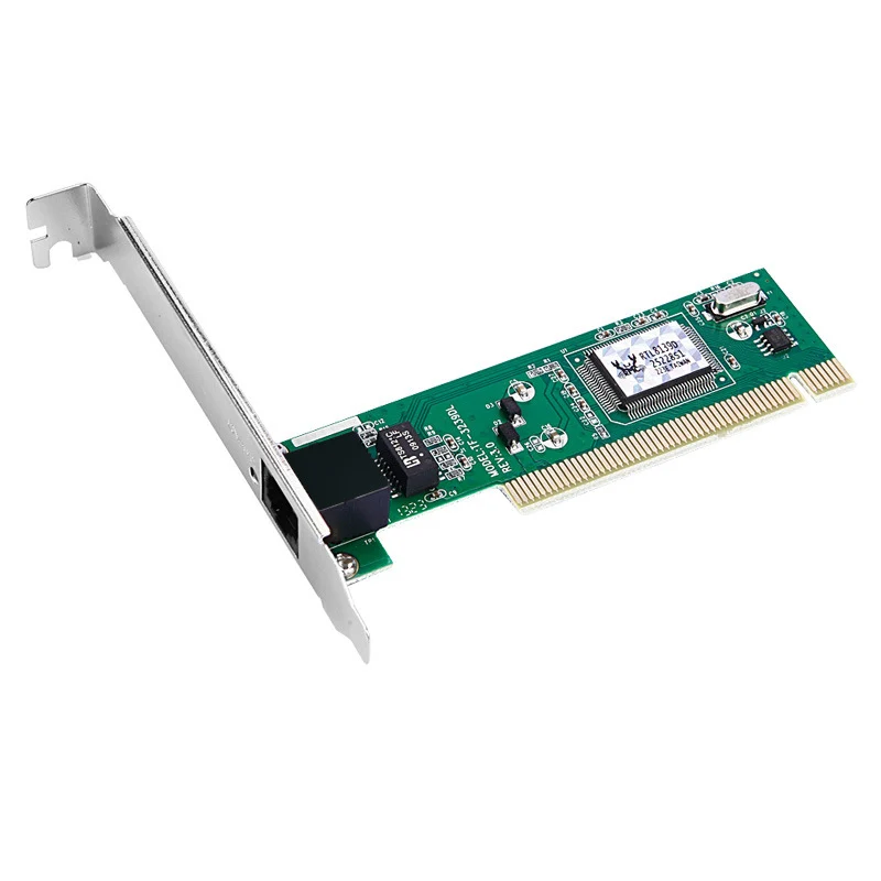 RJ-45 LAN Adapter Spiel PCI Netzwerk karte Ethernet Hochgeschwindigkeits-PCI zu Ethernet Gaming adaptive RTL8139 Chipsatz für Desktop-LAN-Karte