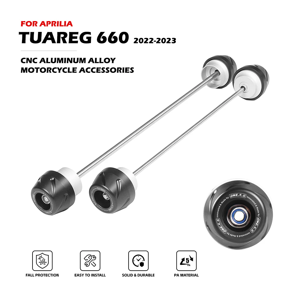 

TUAREG 660 Front Rear Axle Fork Crash Slider For Aprilia Wheel Anti-Collision Protector Motorcycle Accessories