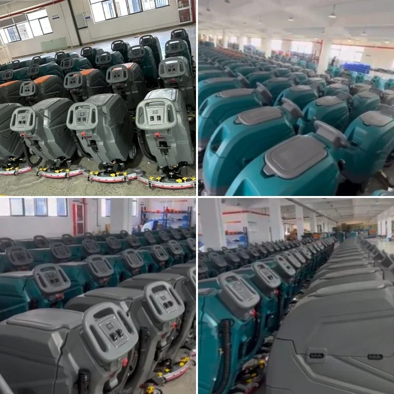 N3 Factory Hand Push Walk Behind Floor Cleaning Electric Floor Cleaning Scrubbing Machine Commercial Floor Scrubber