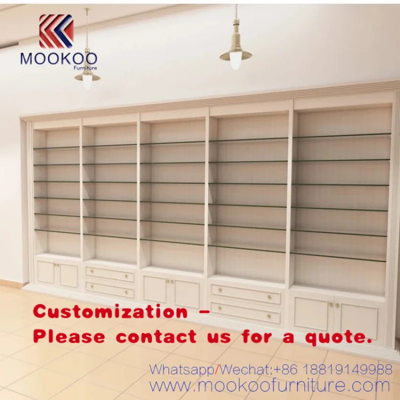 

custom.Good Quality Pharmacy Wall Shelf Retail Farmacie Shop Fittings Sale