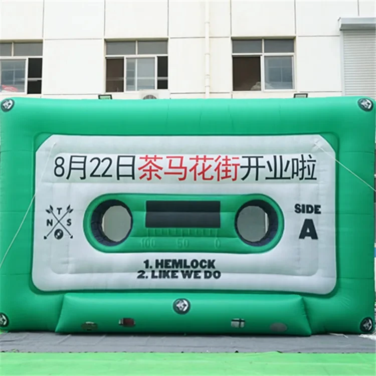 Customized Old Things Inflatable TV television Model For Shopping Mall Decoration Advertising