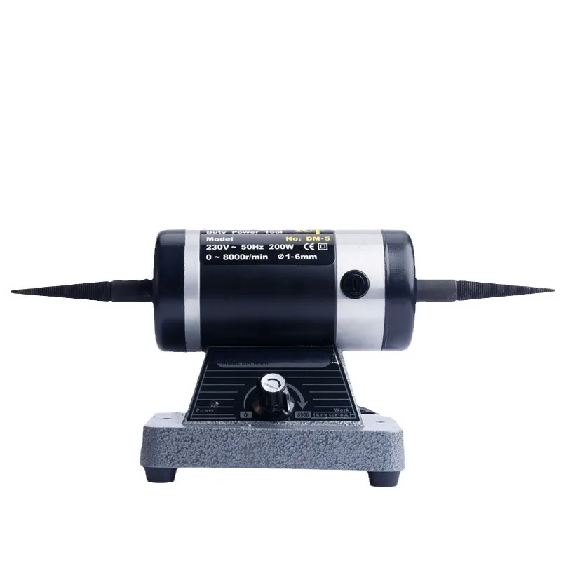 

Desktop cloth wheel polishing machine Adjustable speed Double head jewelry Electric grinding Polishing and rust removal Small