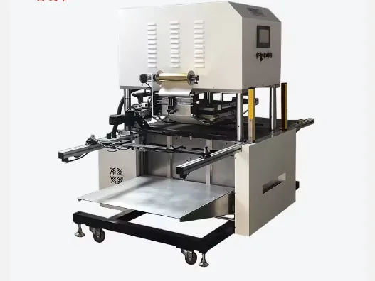 Variable mold automatic holographic label gold stamping machine