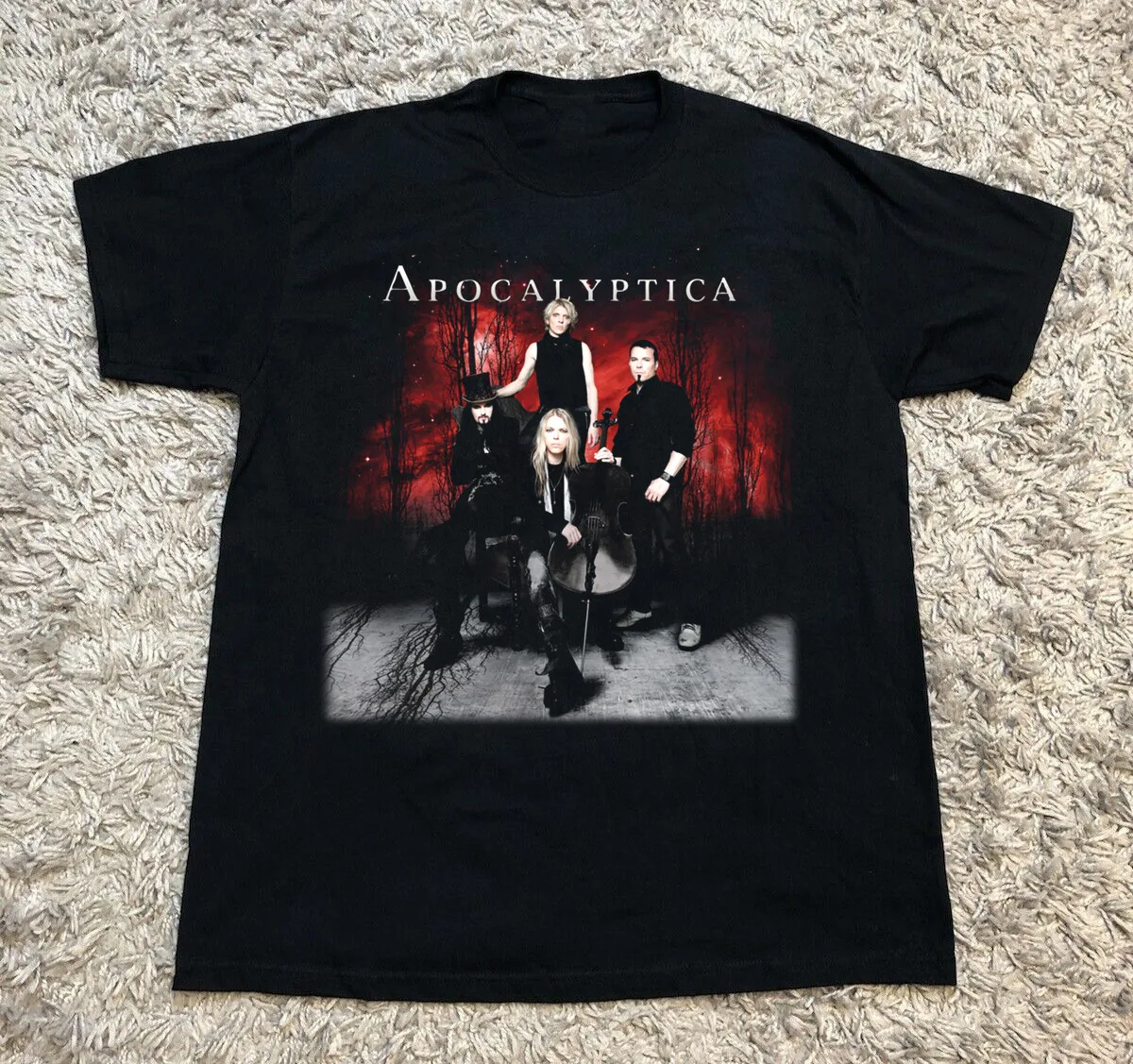 

NEW Apocalyptica Oh Holy Night Black All Size T-Shirt