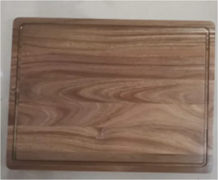 

Extra Large Wood Cutting Board 20 x 15 Inch, 1.5 Inches Thick Reversible Wooden Kitchen Block with Side Handles and Groove