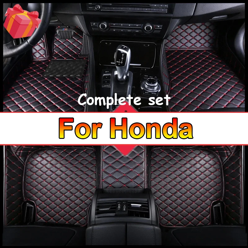 

Custom Car Floor Mats For Honda E:NS1 E:NP1 ZRV HRV Auto Carpets Foot Coche Accessories