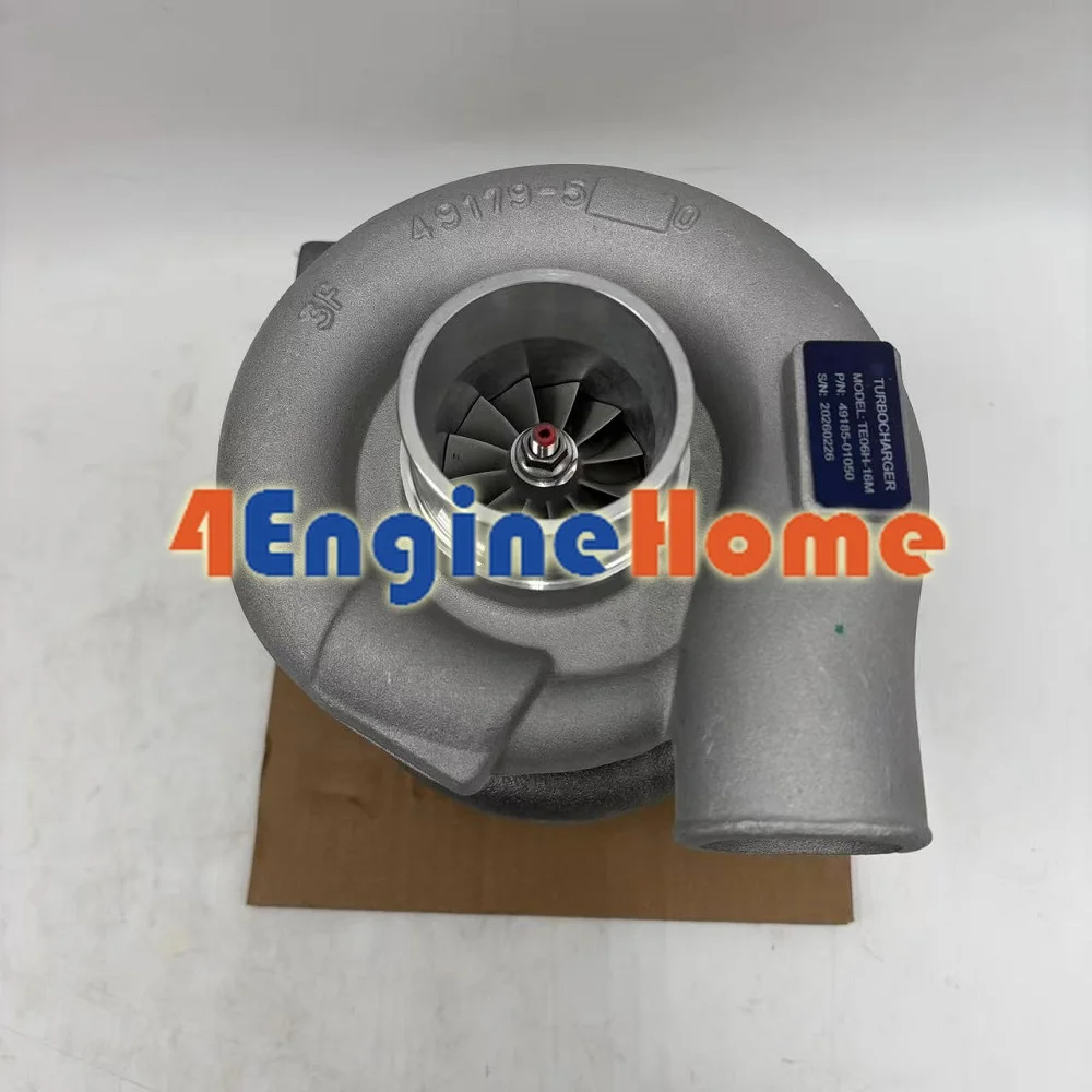 Turbo TE06H-16M Turbocharger 49185-01050 ME441234 for Mitsubishi 6D34 Engine Kobelco SK230