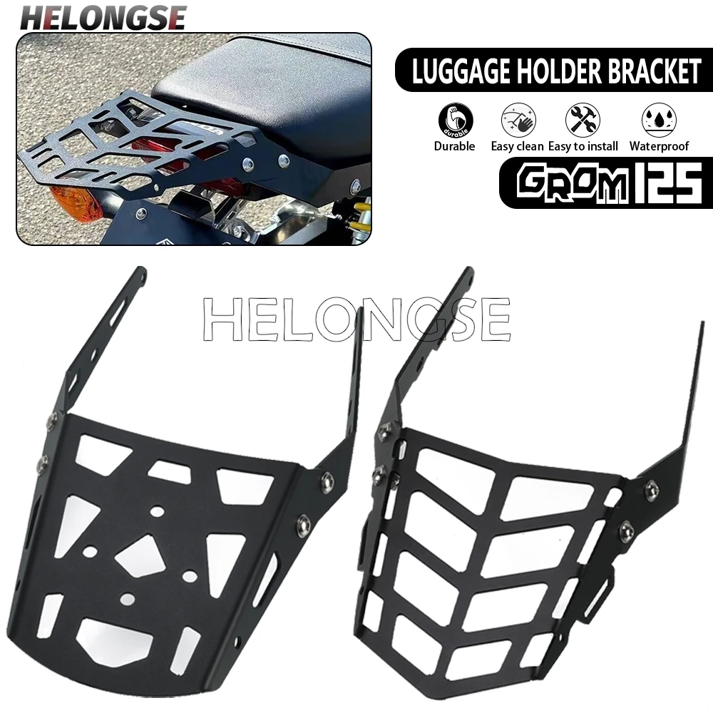 

MSX 125 Motorcycle Rear Luggage Rack Holder For Honda Grom 125 MSX125 2021 2022 2023 2024 Rear Seat Luggage Rack Support Shelf