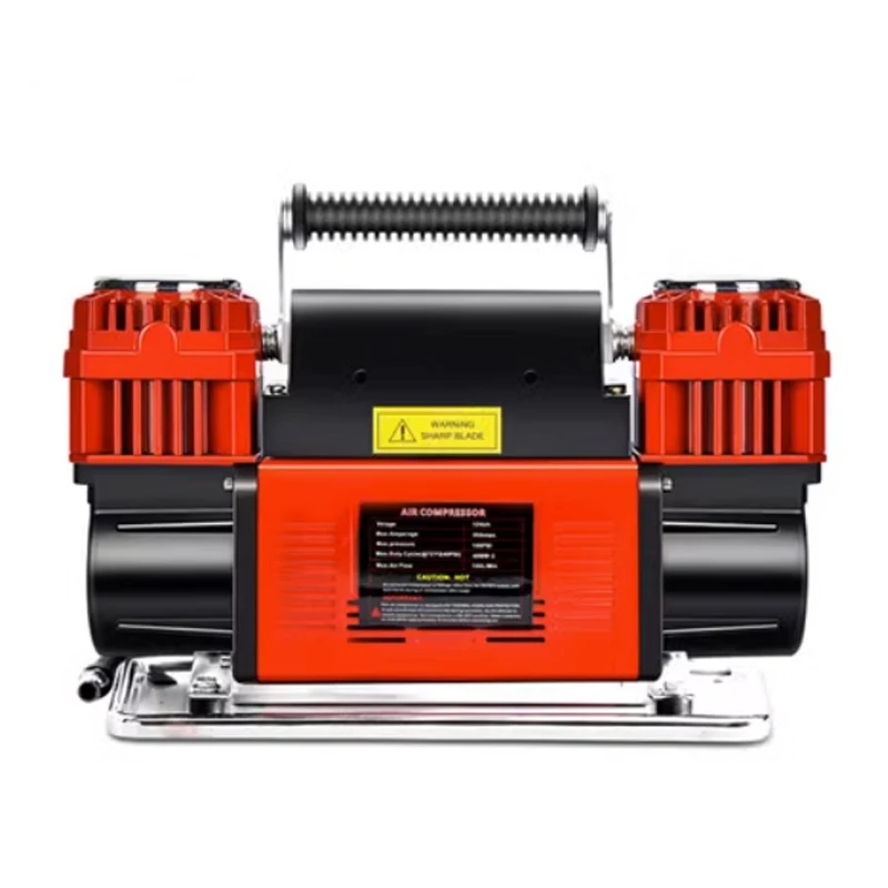 

Electric car air pump 780W/1080W double cylinder high power High pressure car air pump pounding pounds suv refueling