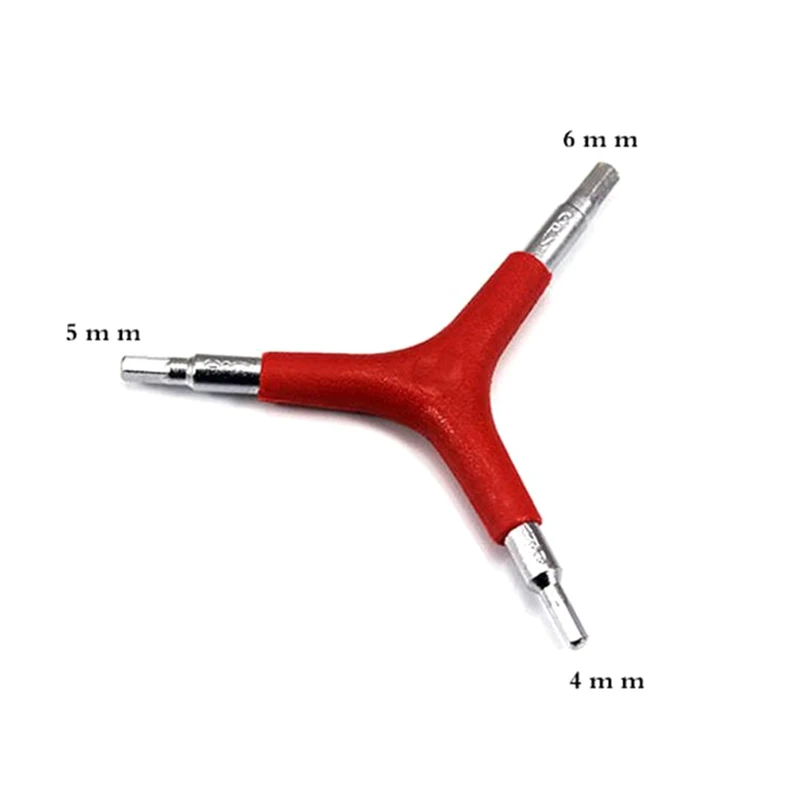 Vis à clé hexagonale triangulaire de type Y pour vélo, hélice de quadrirotor FPV, outils RC de réparation de vélo, 4mm, 5mm, 6mm, 8mm, 9mm, 10mm