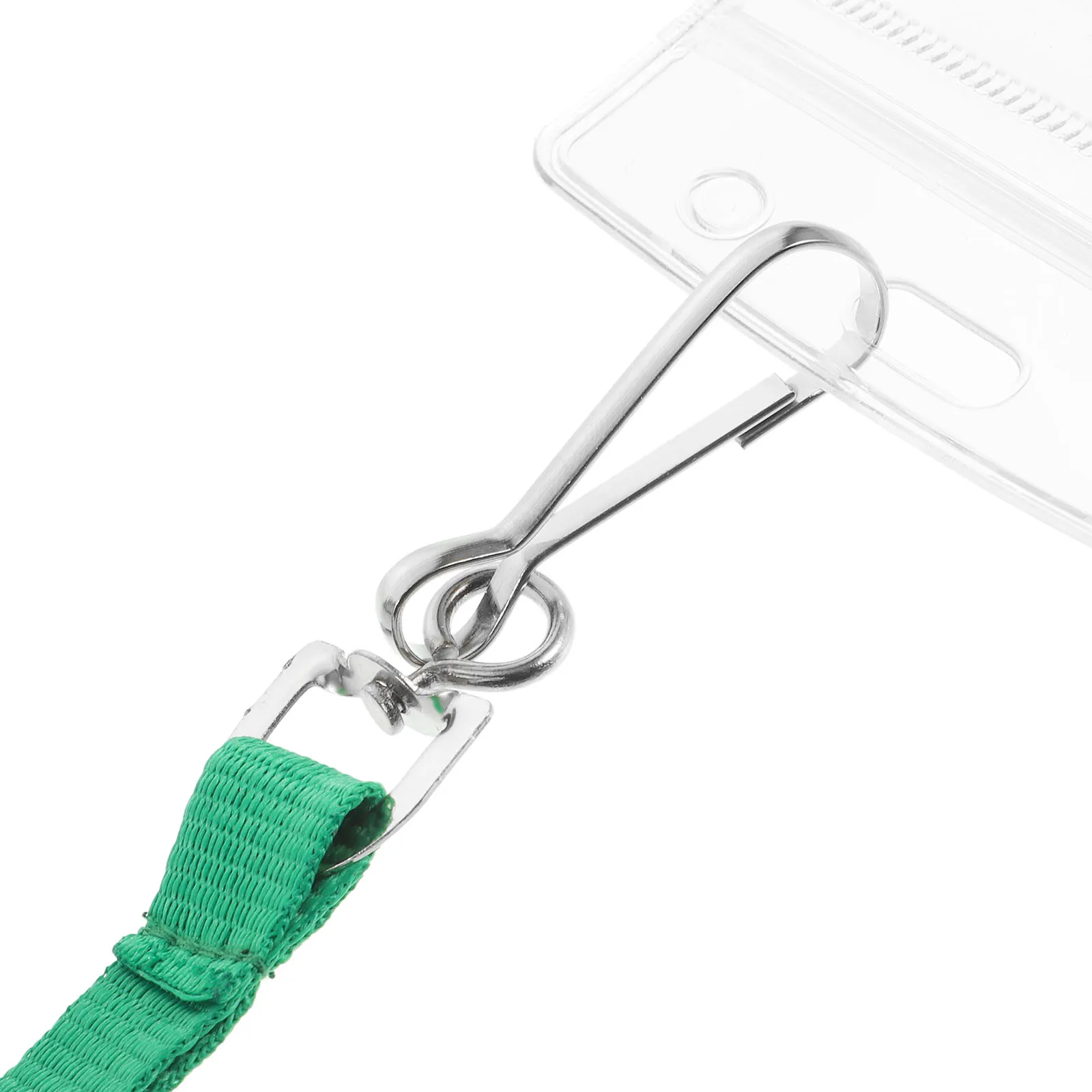 

5 Sets Protective Case ID Lanyard Lanyards Key Zinc Alloy Neck Plastic Card Holder
