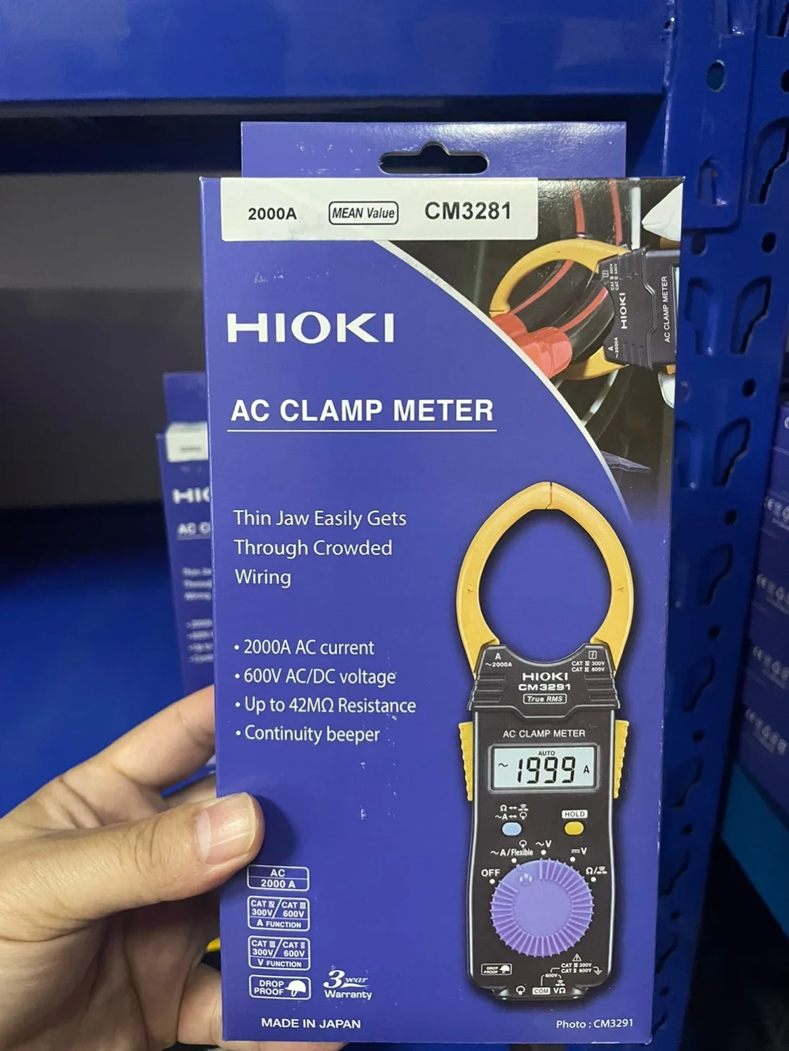 HIOKI AC Clamp Meter CM3281