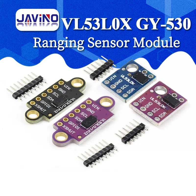 VL53L0X Time-of-Flight (ToF) Laser Ranging Sensor Breakout 940nm GY-VL53L0XV2 Laser Distance