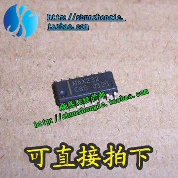 

10pieces MAX232 MAX232ESE SOP16Pin RS232 IC