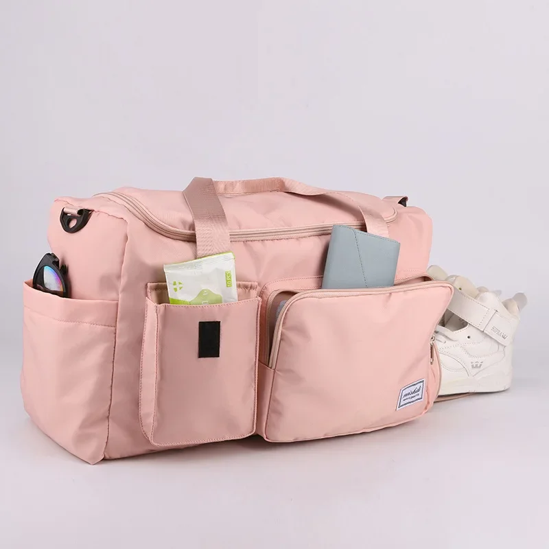 Bolso de mano de gran capacidad para viaje de negocios para mujer, bolsa de mano Oxford impermeable, bolso de hombro cruzado para Yoga, Fitness y ocio