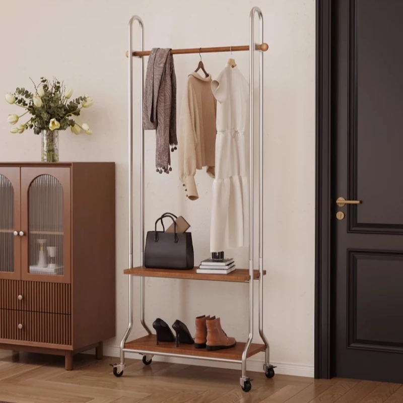 

Solid Wood Minimalist Coat Racks Vintage Living Room Hangers Antique Modern Simple Hangers Copricapi Household Furniture