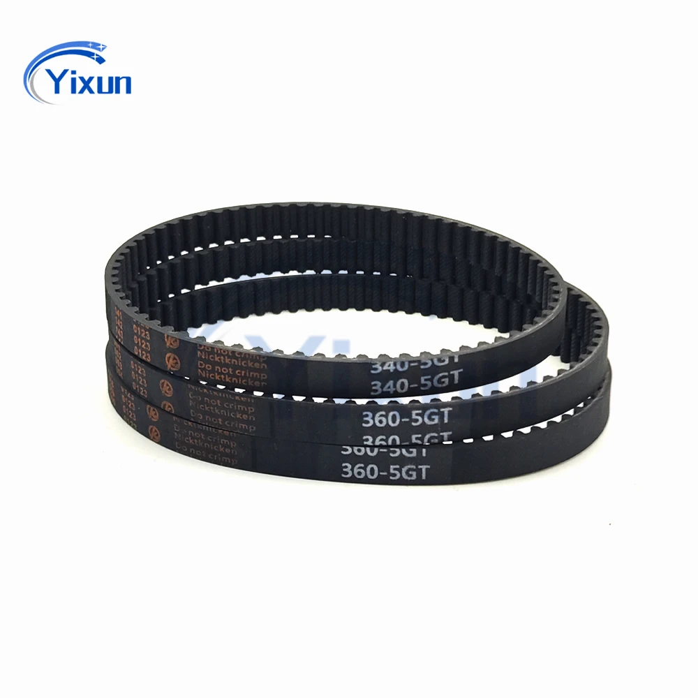 5GT Rubber Timing Belt Length 760 765 770 775 780 785 790 795 800 805 810 815mm Width 10/15/20/25/30mm Synchronous Drive Belt