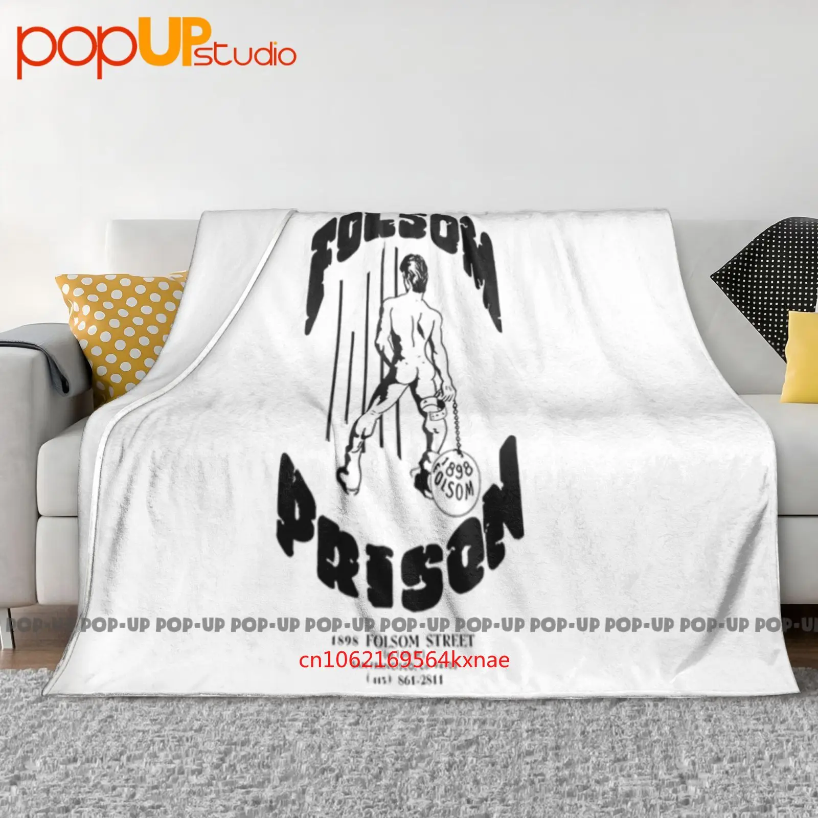Folsom Prison San Francisco Leather Bar Closed In 1977 Ultra-Soft Blanket Quilt Winter Sofa Cover Bed Covers