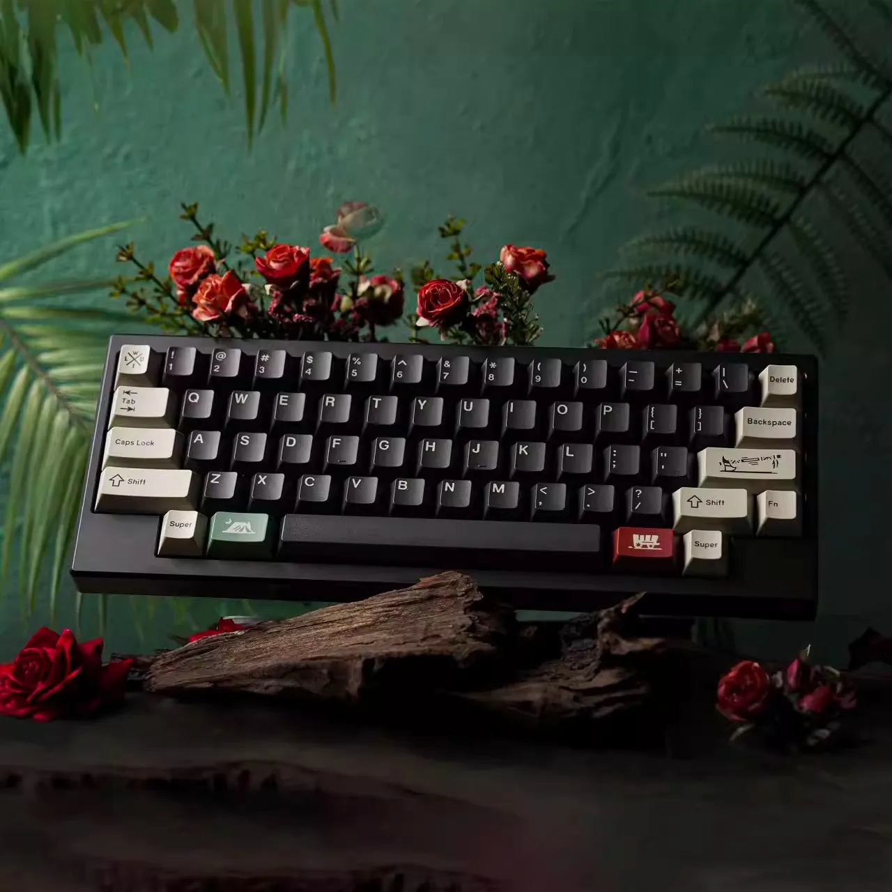 

SW WILD Theme Keycaps Retro Dual-color PBT Cherry Profile Customised Gaming Keyboard Cap for Mechanical Keyboard Gift
