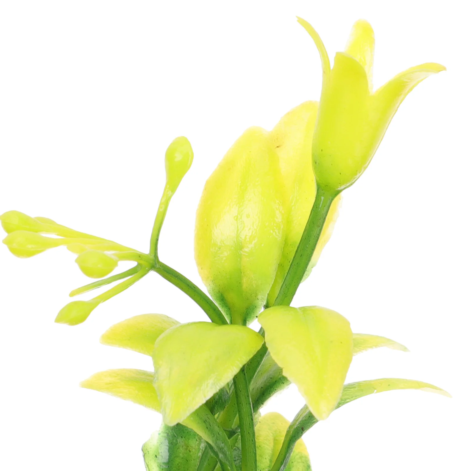 

30Pcs Simulation Trumpet Flower Aquatic Plant Realistic Artificial Aquarium Decor for Fish Tank Home Office Decoration Premium