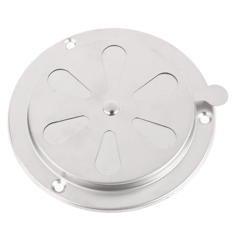 95/125mm Adjustable Air Vent Grille Round Ducting Ventilation Grilles Cover BBQ Grill Smoker Exhaust Vent Stove BBQ Accessories