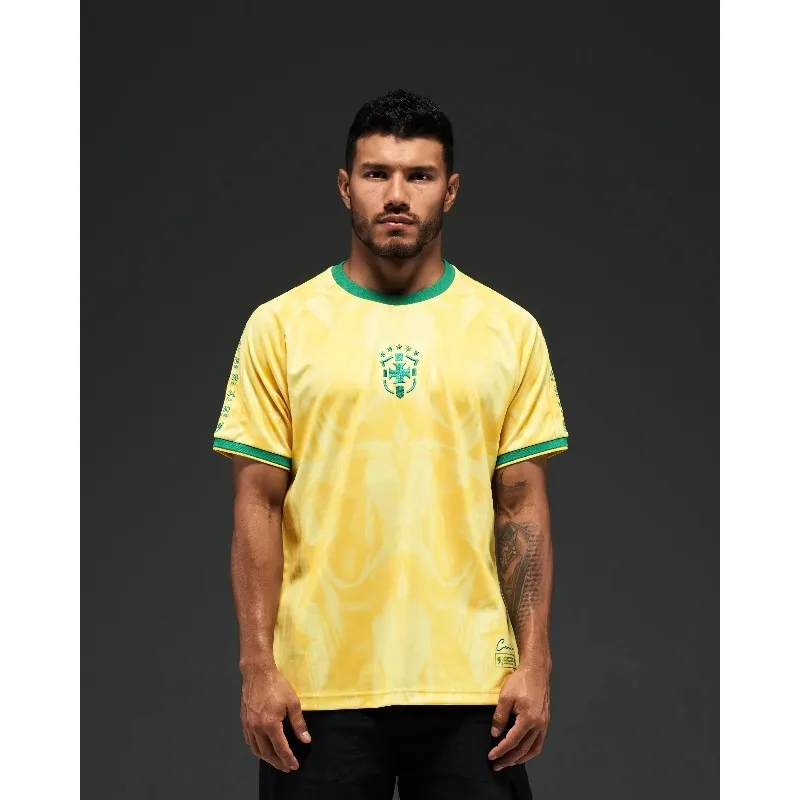 2026 Summer Brazil‑Themed Sports Tee Quick Dry Breathable Blue Art Graphic Summer Short Sleeve Unisex Top for Men Women 3D Print