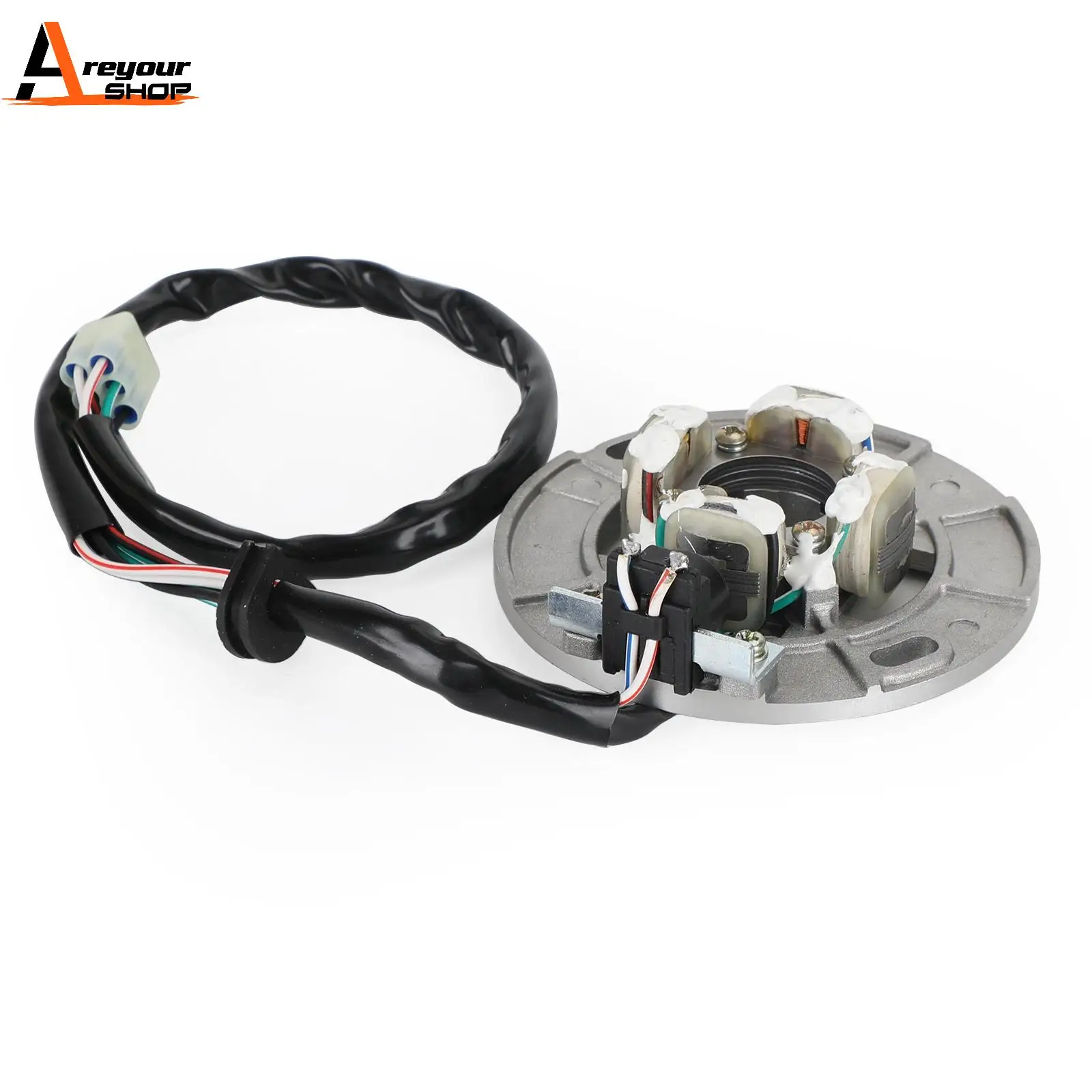 Areyourshop Stator Generator Base Assy For Yamaha YZ65 YZ85 2002 - 2022 5PA-85560-01-00 Motorcycle Parts