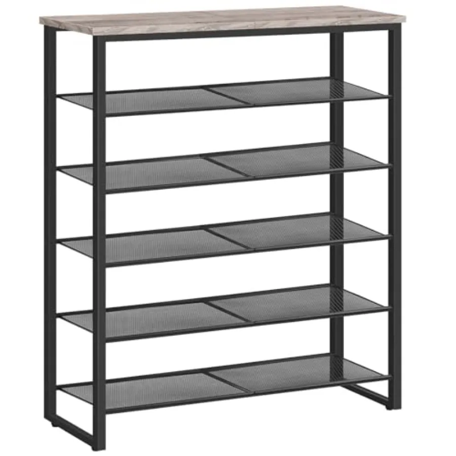 

Shoe Rack 6-Tier Shoe Organizer for 18-24 Pairs of Shoes Large Capacity Shoe Storage Shelf for Entryway Closet Hallway Dorm Roo
