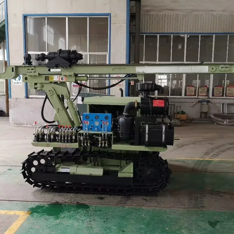 Professional Hydraulic Photovoltaic Pile Driver Multifunctional Rig For Screw Pile Ramming And Solar Field Construction Duties
