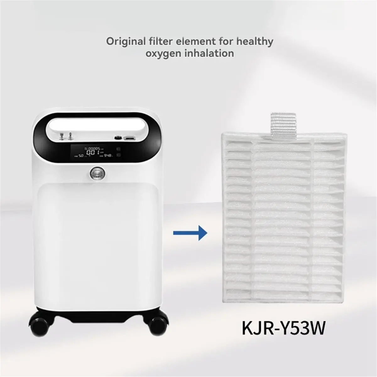 [YEAR OFFER] For KJR-Y53W Oxygen Concentrator Filter Cartridge & Filtration Accessories for Care Oxygen Machines