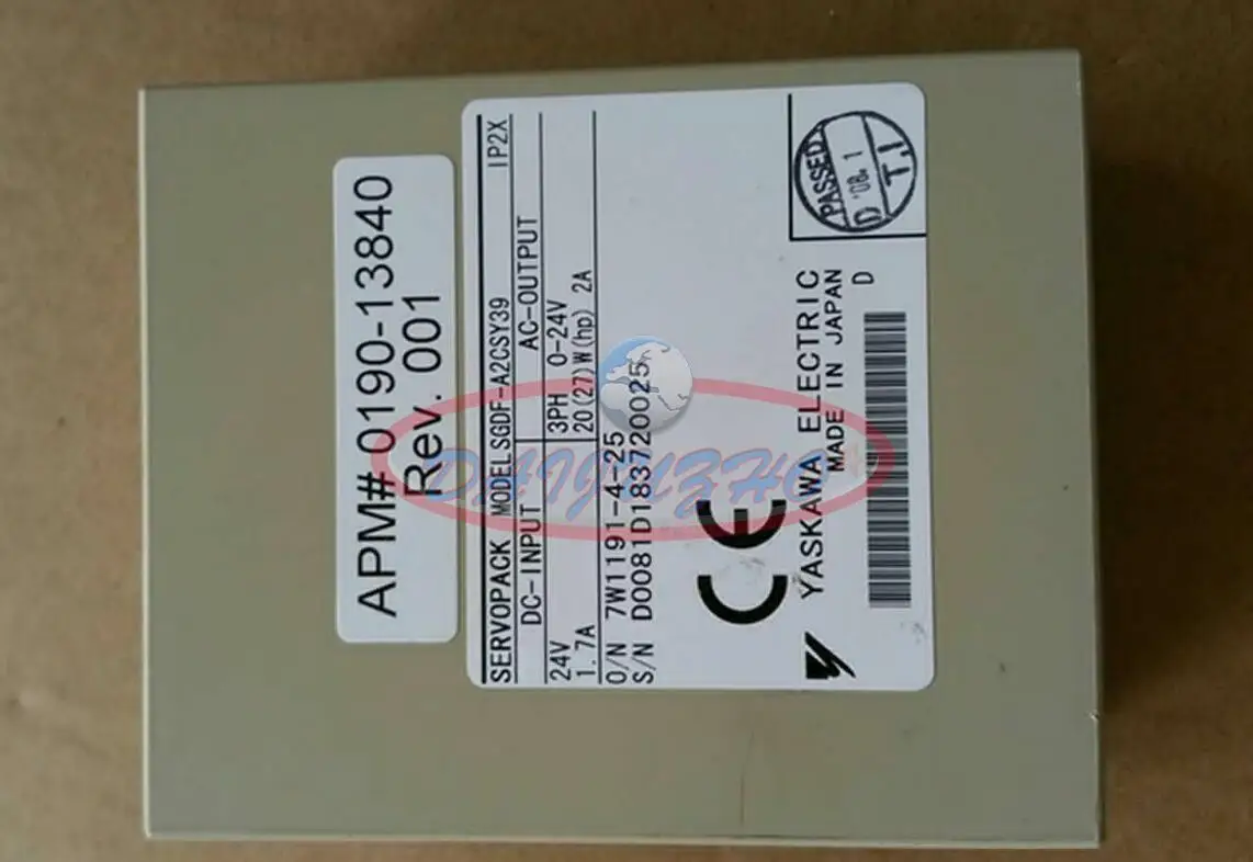 Yaskawa servo drive SGDF-A2CSY39 Tested in good condition