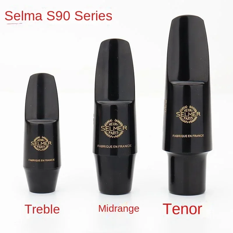 Французский SELMER Selma Soprano тенор альт-саксофон бакелитовая флейта Head Classic S90 Series 170/180/190