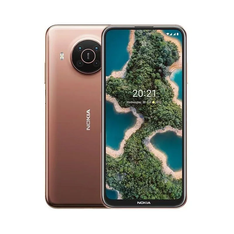 كاميرا Nokia X20 5G CPU Qualcomm 64MP الأصلية Snapdragon 480 سعة بطارية الهاتف الذكي 4470 مللي أمبير في الساعة هاتف مستعمل