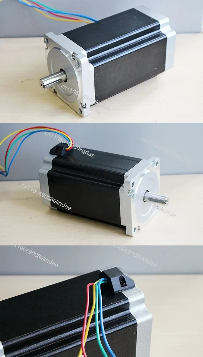 86BYG250‑156 Two‑Phase Hybrid Stepping Motor, 12N.m High‑Torque 156mm Body 4‑Wire Industrial Drive Hardware Assembly Component