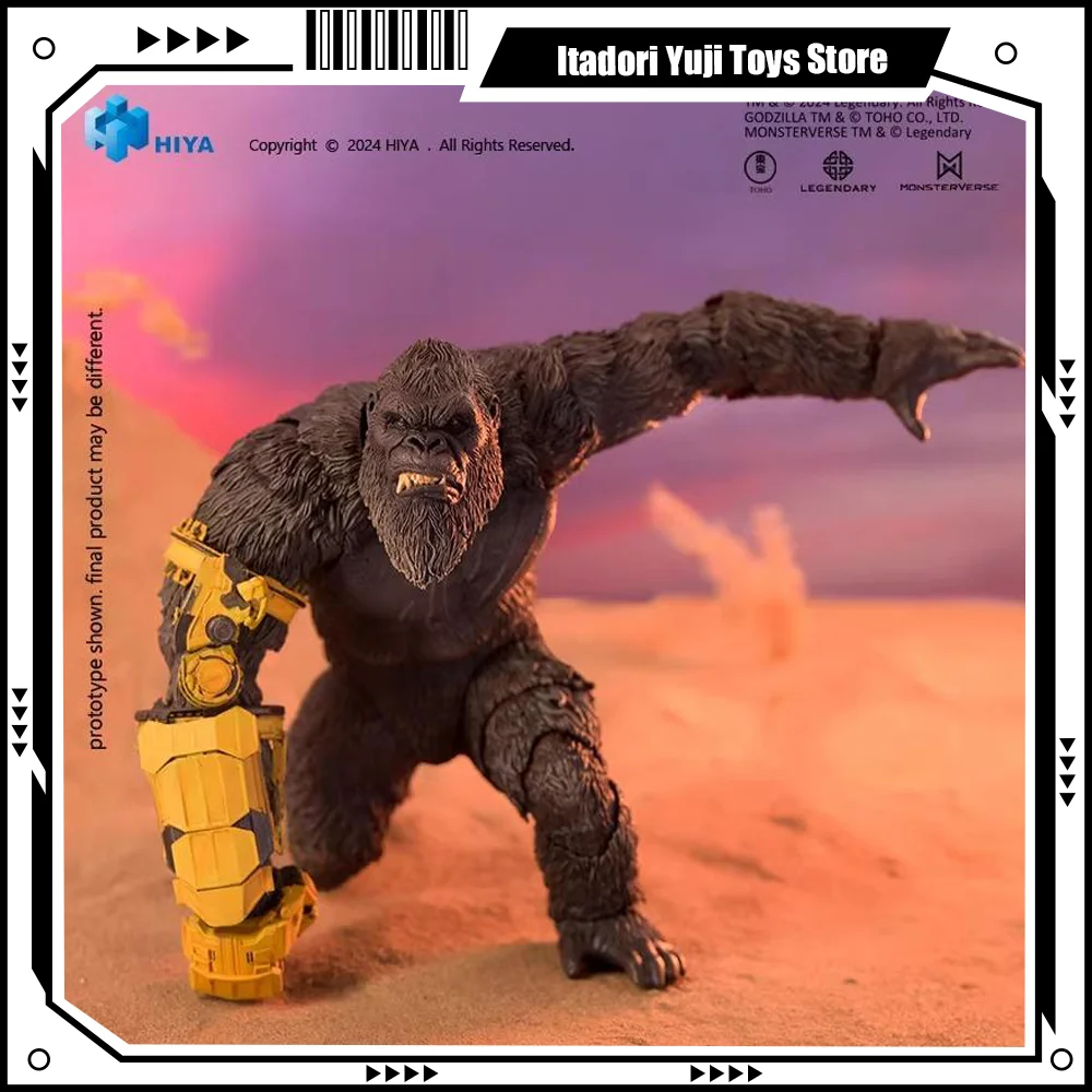 

HIYA Exquisite Basic Series Godzilla X Kong 6inch 16CM Action Figure Empire Kong Beast Glove Anime Model Movable Collection Toys