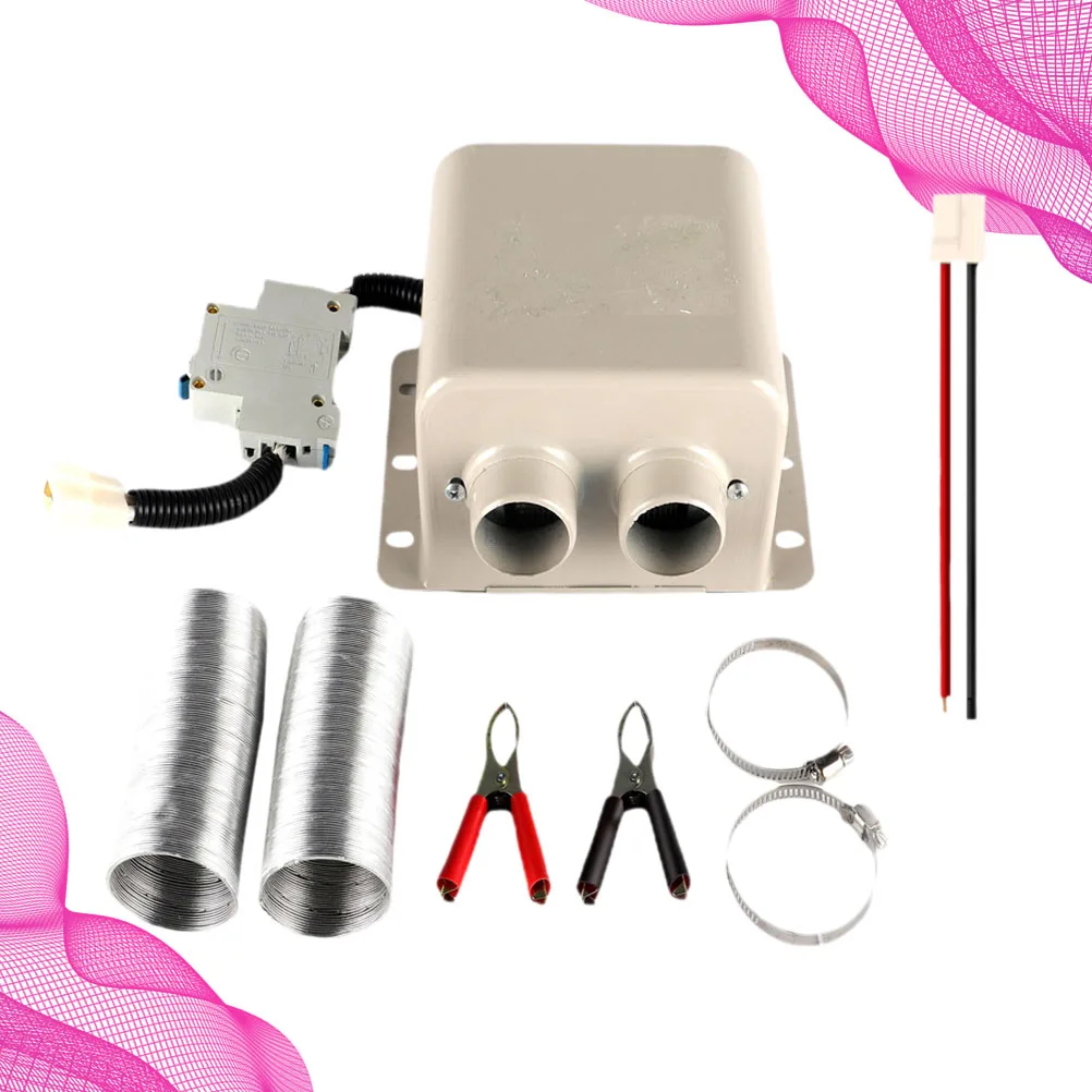

【12V 600W】Car Heater Warmer Defroster Auto Snow Defogger Fast Heating High Power Portable Cooling Plug Play Low Noise Flameless