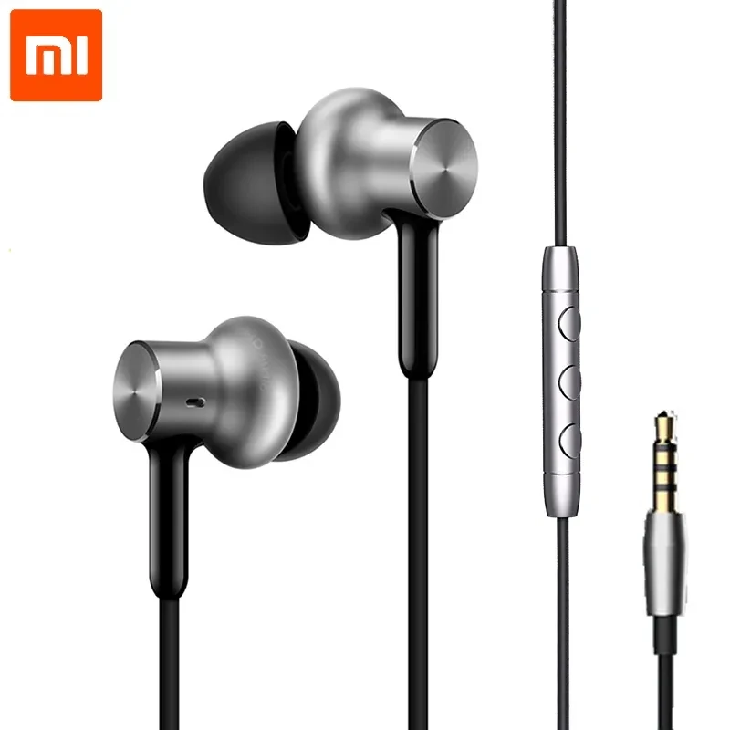 

100% оригинальные наушники Xiaomi Mi In-Ear Hybrid Pro HD с микрофоном, шумоподавление, гарнитура Mi для мобильных телефонов Huawei Redmi 4