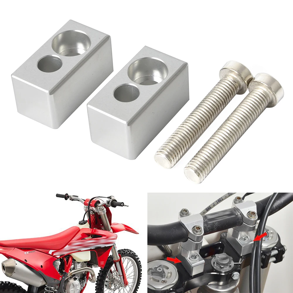 

For 2012-2022 Beta RR 125 200 300 480 498 Handlebar Risers 1" Rise for GasGas EX EC MC 125 250 300 350 450 EXF ECF MCF 2021-2022