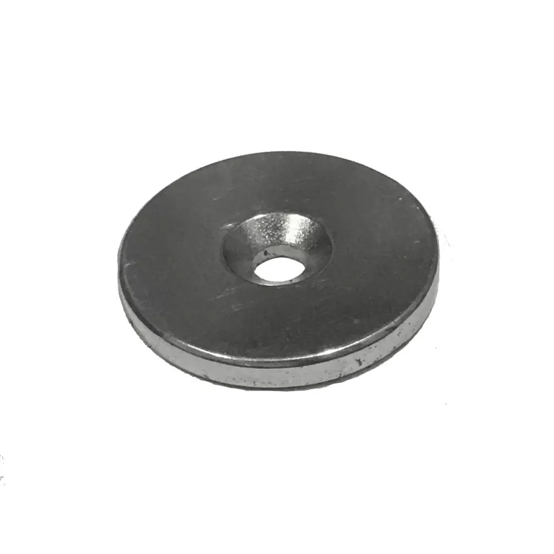 1~100PCS 40x5-6 mm Powerful Magnet 40*5 mm Hole 6mm Round Countersunk Magnetic 40x5-6mm Neodymium Disc Magnets 40*5-6 mm 40x5