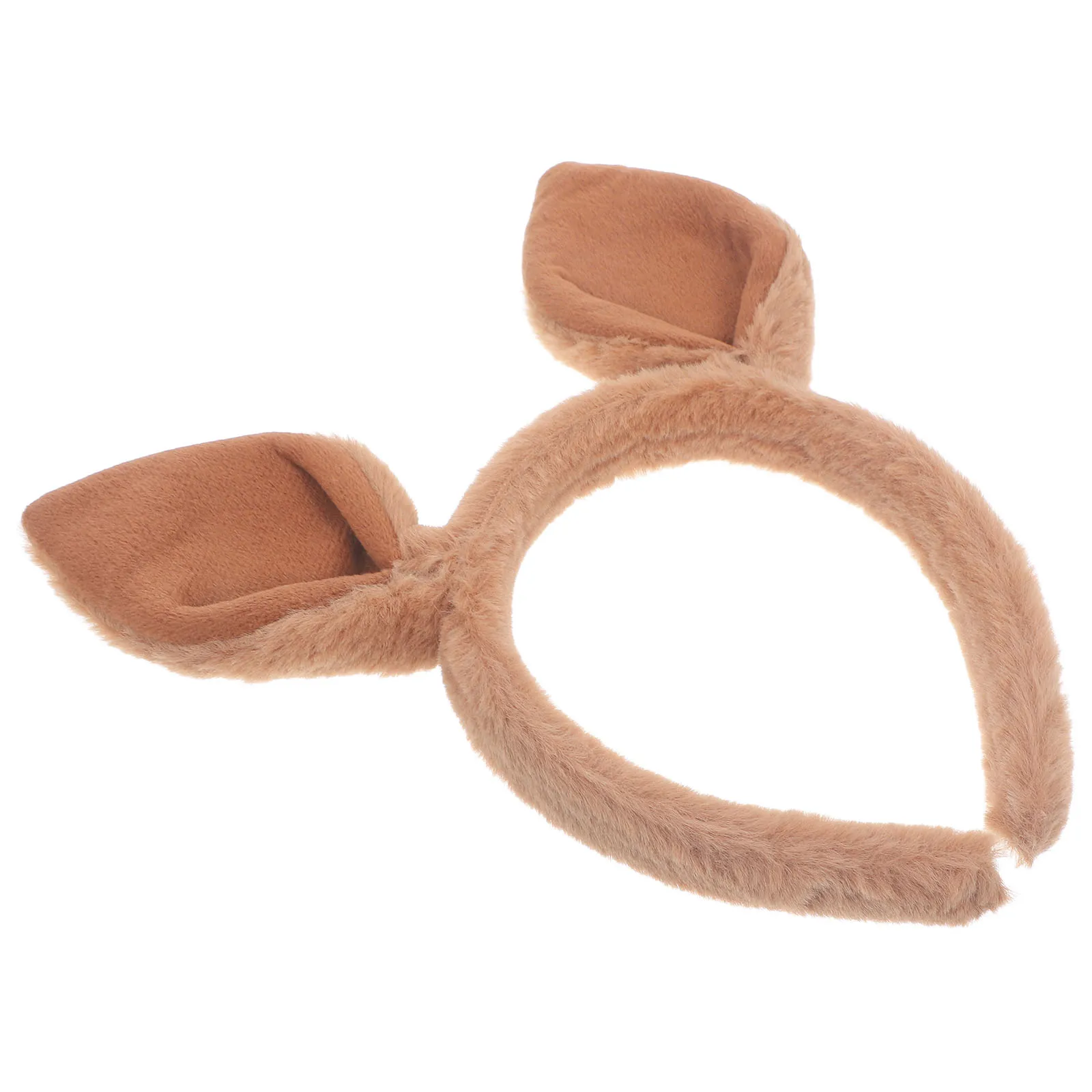 

Animal Ears Headband Women Girls Hair Accessory Brown Cartoon Durable Comfortable Party Daily Use Hair Bands