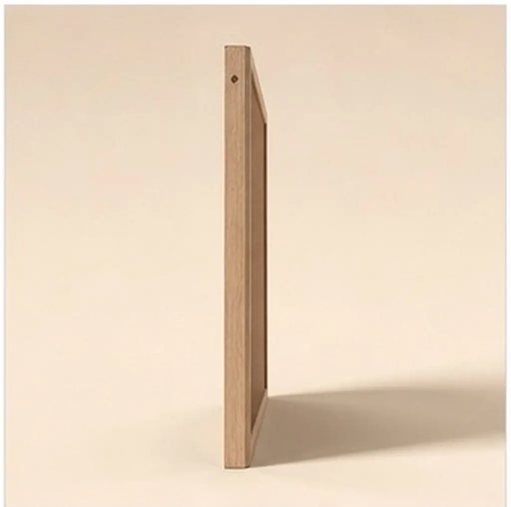 Cork Bulletin Board 40x30cm Natural Surface Wooden Frame Hanging Notice Board Functional Wall Organizer for Office Home School