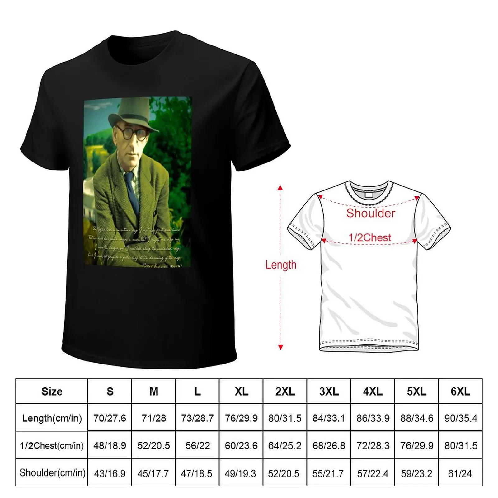 Patrick Kavanagh T-Shirt Comfortable Work Wear Tee