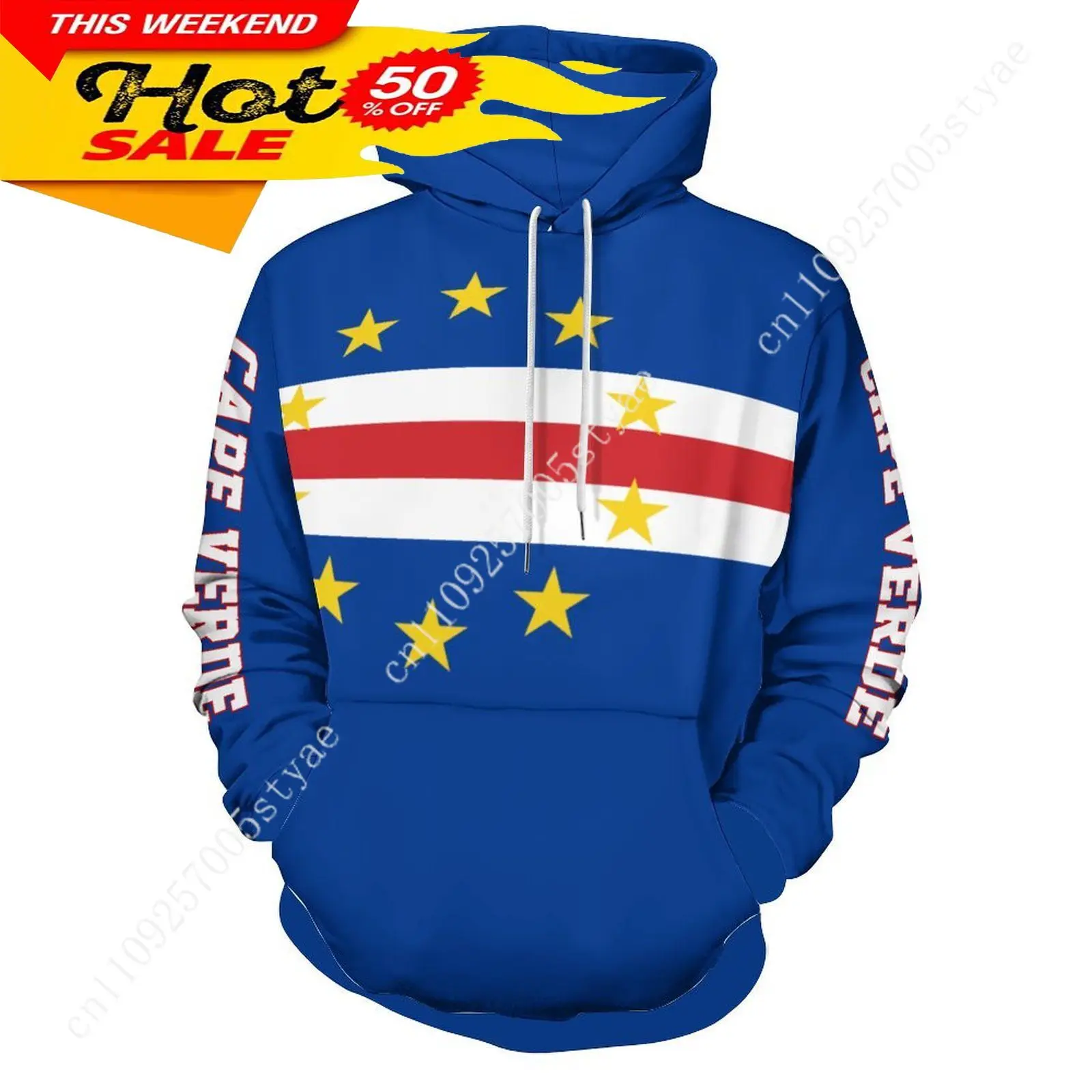 

Cape Verde Flag Hoodies men woman warm Pullover Hooded Cool Hoodie Fashion Sweatshirt Casual Tops clothing With Pockets