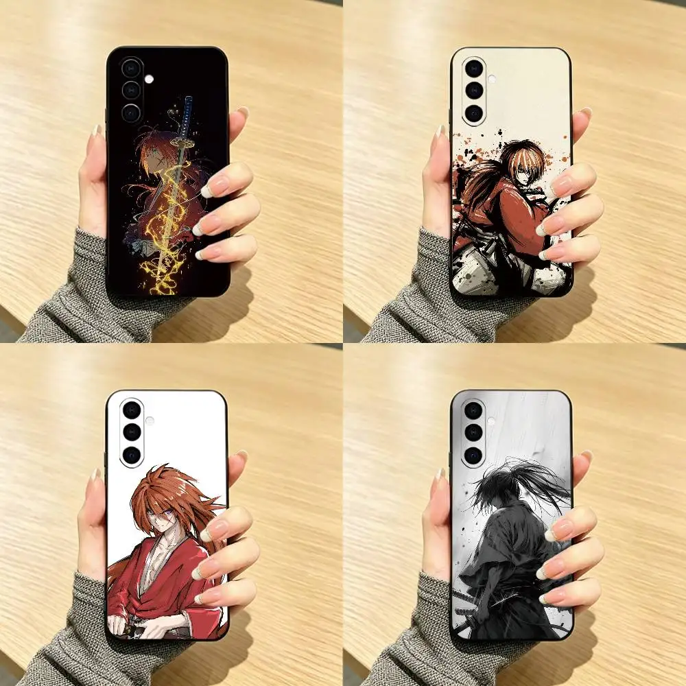 Rurouni Kenshin Kenshin Himura  Phone Case For Samsung Galaxy A73,A72,A71,A70,A53,A52,A51,Others Soft Black Cover