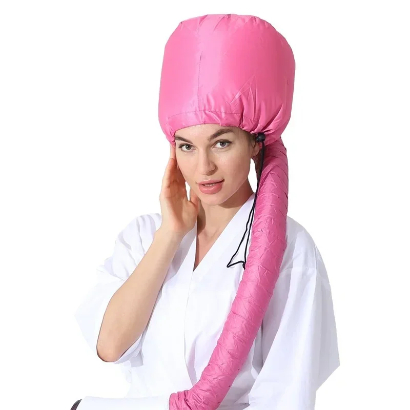 Hair Drying Cap Hair Dryer Caps Care Hair Perm and Dye Styling Warm Air Adjustable Drying Hood Home Hairdressing Salon Supply